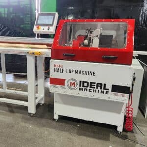 ideal machine half lap joint machine mh4e